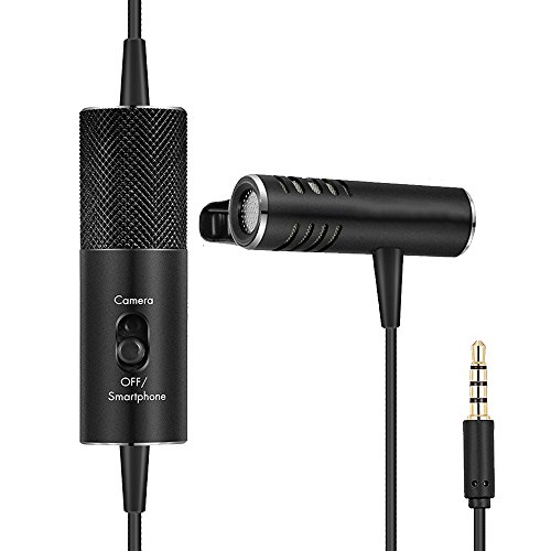 XIAOKOA Lavalier Microphone, for Voice Amplifier, Speaker