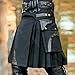 Nueva Falda Escocesa para Hombre, Falda Tradicional de Metal, clásica, Retro, Tradicional,...