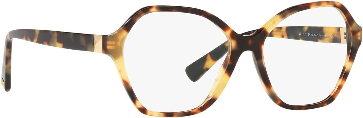 Valentino VA3073-5036 Eyeglass Frame Light Havana with Demo Lens 53mm