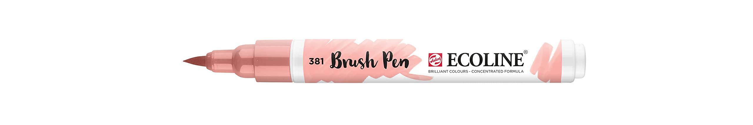 Ecoline Brush Pen Pastel red 381 (11503810) — image 1