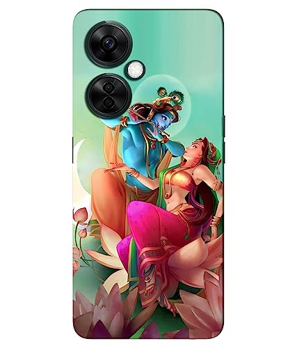 Image of Lord ''Radha Krishan''-(Unique) Printed Hard Mobile Back Cover & Case for OnePlus Nord CE 3 Lite 5G, Designer | Protective & Premium Cover & Case