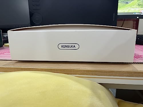 KENSUKA Ventilador Portátil para Pescoço NF3, Ventilador Display Digital, Bateria 4000 mAh, 3 Veloci