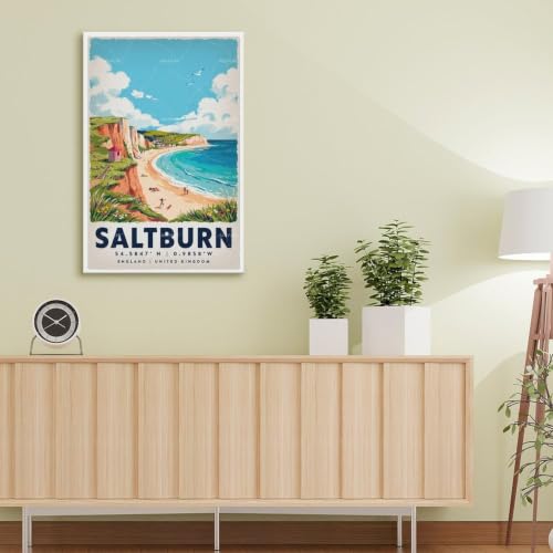 Poster Saltburn aquarelle vintage, idée cadeau déco esthétique