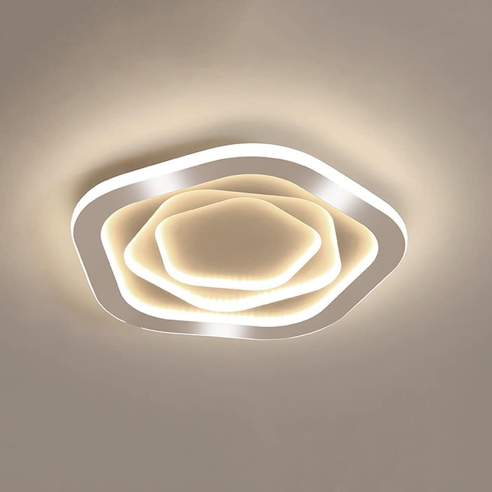 Plafonnier LED moderne romantique pour éclairer une chambre à coucher avec douceur