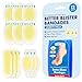 Dr. Frederick's Original Better Blister Bandages - 12 ct Variety - Waterproof Hydrocolloid Bandages for Foot, Toe, Heel Blister Prevention & Recovery - Blister Pads