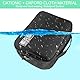 Chiluxendo Kabel Organizer Tasche, Reise Kabeltasche, Ladekabel Aufbewahrung, Kabelaufbewahrung, Elektronik Tasche, Taschen Elektronikzubehör Reisetasche, für Powerbank,Akku,Karte,Handy (Schwarz)