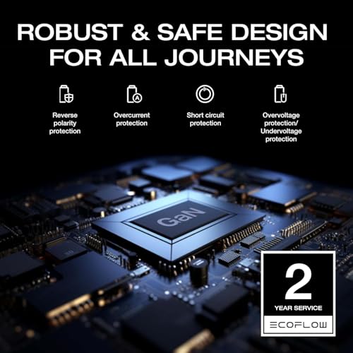 Image of EF EcoFlow 800W Alternator Charger with Delta 2 Max Portable Power Station, 3-in-1 Fast DC-DC Charger, Battery Maintainer & Jump Starter 8x Faster Than Cigarette Chargers, Charges 2kWh in 2.6 hr