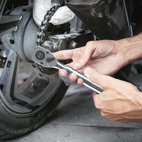 Clé à douille extensible à dégagement rapide pour débloquer les écrous de voiture difficiles - 3