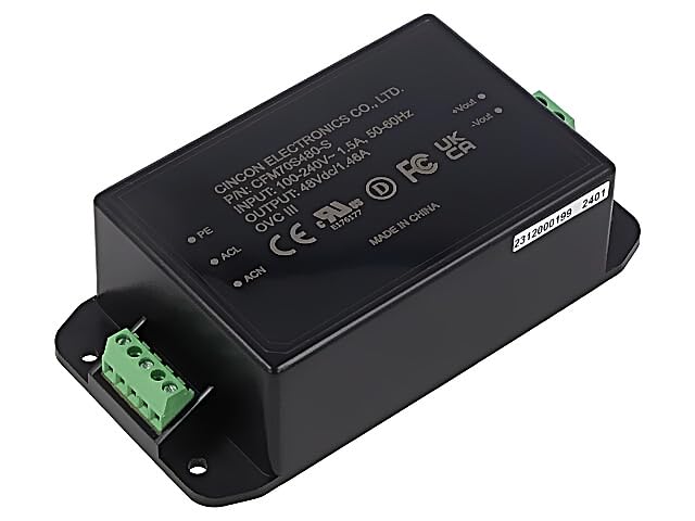 Alimentation 48VDC CFM70S480-S Cincon pour stabiliser le courant de vos serveurs