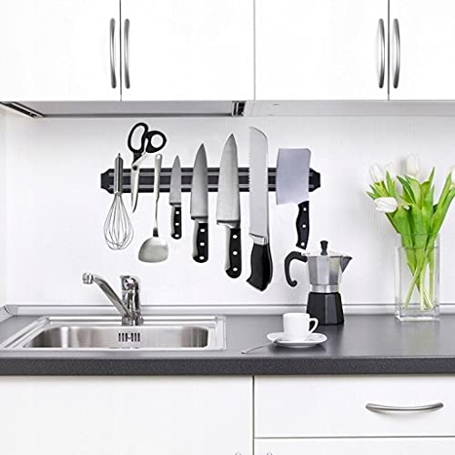 Barra Magnetica Per Coltelli Da 33 Cm - Portacoltelli A Parete, Magnete Forte, Fino A 6,5 Kg