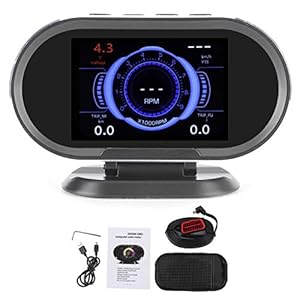 aqxreight – KW206 2-in-1 foutscannercodeslezer Head-up display Ondersteuning 5 belangrijke protocollen Diagnostisch…