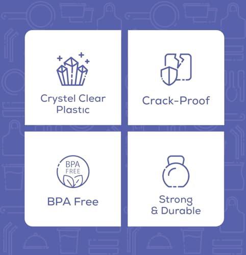 Image of GUSTO [250 Count 1 oz Jello Shot Cups (No Lids) - Small Disposable Plastic Cups for Condiments, Sauces, Dressings, Samples & Tastings - Durable, Stackable (Formerly Comfy Package)