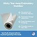 H.B.I. Products Peel & Stick Tear Away Embroidery Stabilizer Roll 12