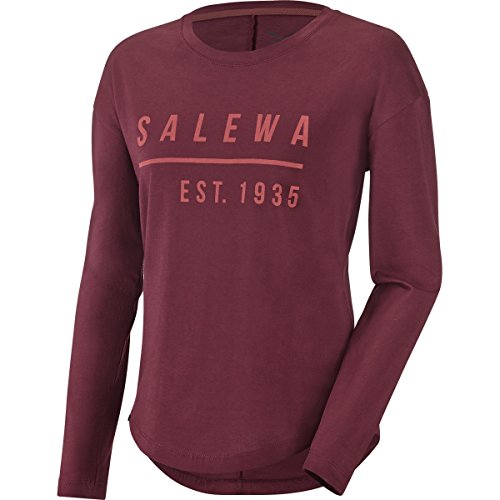 Tee-shirt manches longues Salewa Besom respirant et ultra souple pour femme