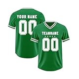 🏆【Regalo】 Las camisetas de fútbol personalizadas son un gran regalo para compañeros de equipo, niños, chicos, novios, sobrinos, hermanos y amigos. Ideal para juegos deportivos, liga de rugby, clases de rugby en el campus, deportes universitarios, clubes, torneos universitarios y mucho más.