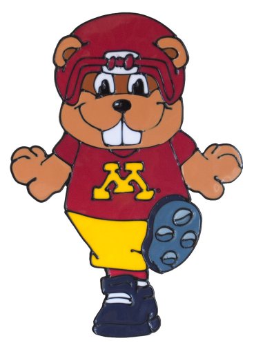 Autocollant de fenêtre Minnesota Golden Gophers Mascotte anti-UV