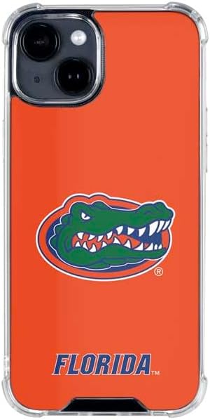 Skinit Clear Phone Case Compatible with iPhone 15 - Officially Licensed University of Florida Gators Mascot Logo Design