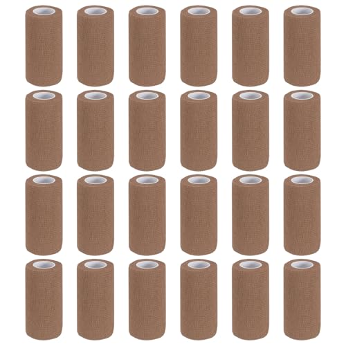 Bandage élastique auto-adhérent haut de gamme couleur chair 24 pièces