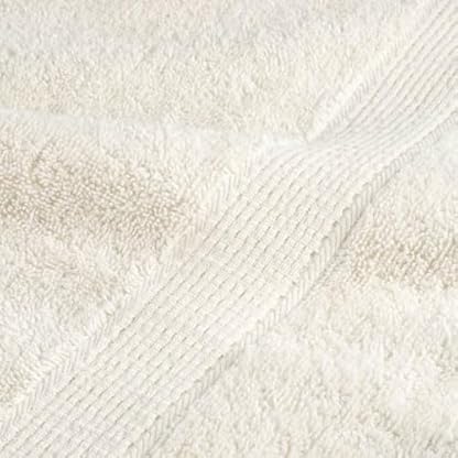 NQJIBUE Home Garden, Premium-Handtuch-Set, 600 g/m², Cremefarben, 12-teilig – Bild 7