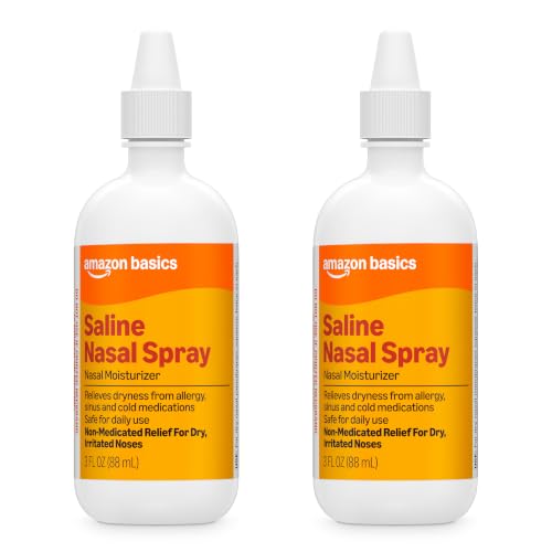 25% coupon - Amazon Saline Nasal Moisturizing Spray, 3oz, 2 bottles