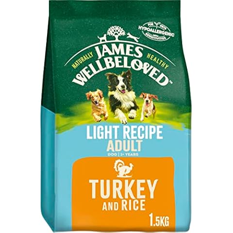 James Wellbeloved Light Turkey and Rice Kibble Cover