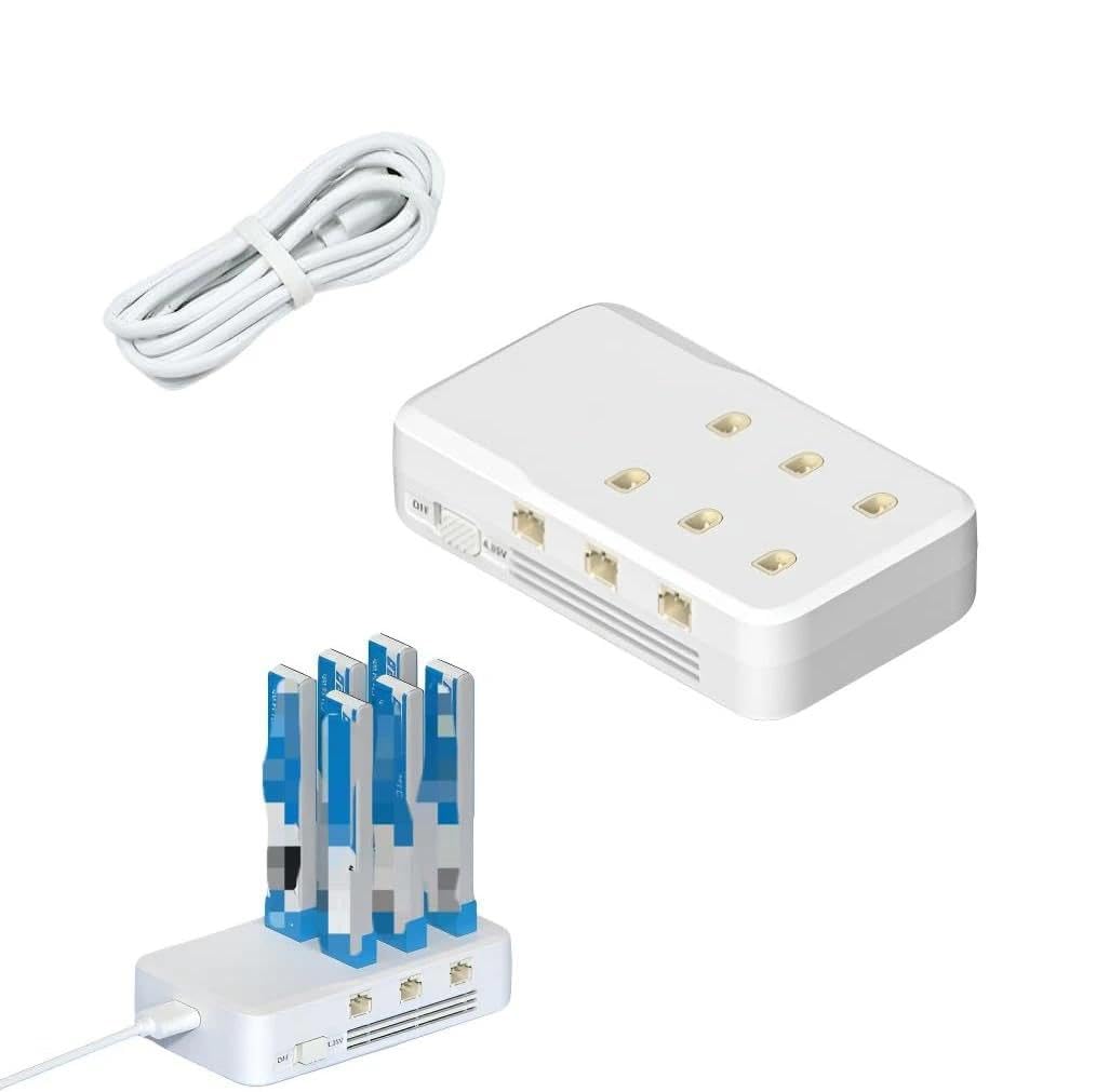 Chargeur de batterie 6 ports 1S compatible avec les drones BETAFPV, pour prise en charge du port PH2.0/BT2.0, charge rapide et gestion de la batterie
