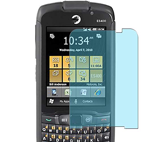 [3 Pack] Synvy Anti Blue Light Screen Protector, compatible with Motorola ES400 Guard Skin [ Not Tempered Glass Protectors ]