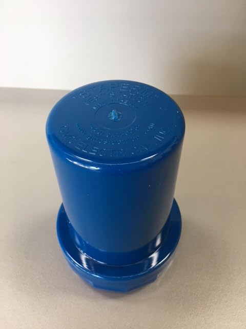 STAPERM Cathodic Protection Test Station, 5 Terminal, Terminal Board, Polycarbonate Collect Nut (Blue)