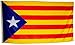 esvendio Bandera Independentista Catalana, Estelada Blava Grande Exterior 150 x 90 Centímetros