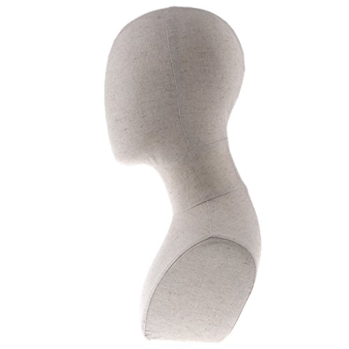 Dovewill Free Stand Abstract Mannequin Manikin Bust Head Jewelry Wigs Glasses Hat Sunglasses Display Holder Photography Model Dummy Salon Home Shop Decor - #4 #TOP2