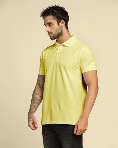 Image of VastraVibes Men's Polo Regular Fit T-Shirt
