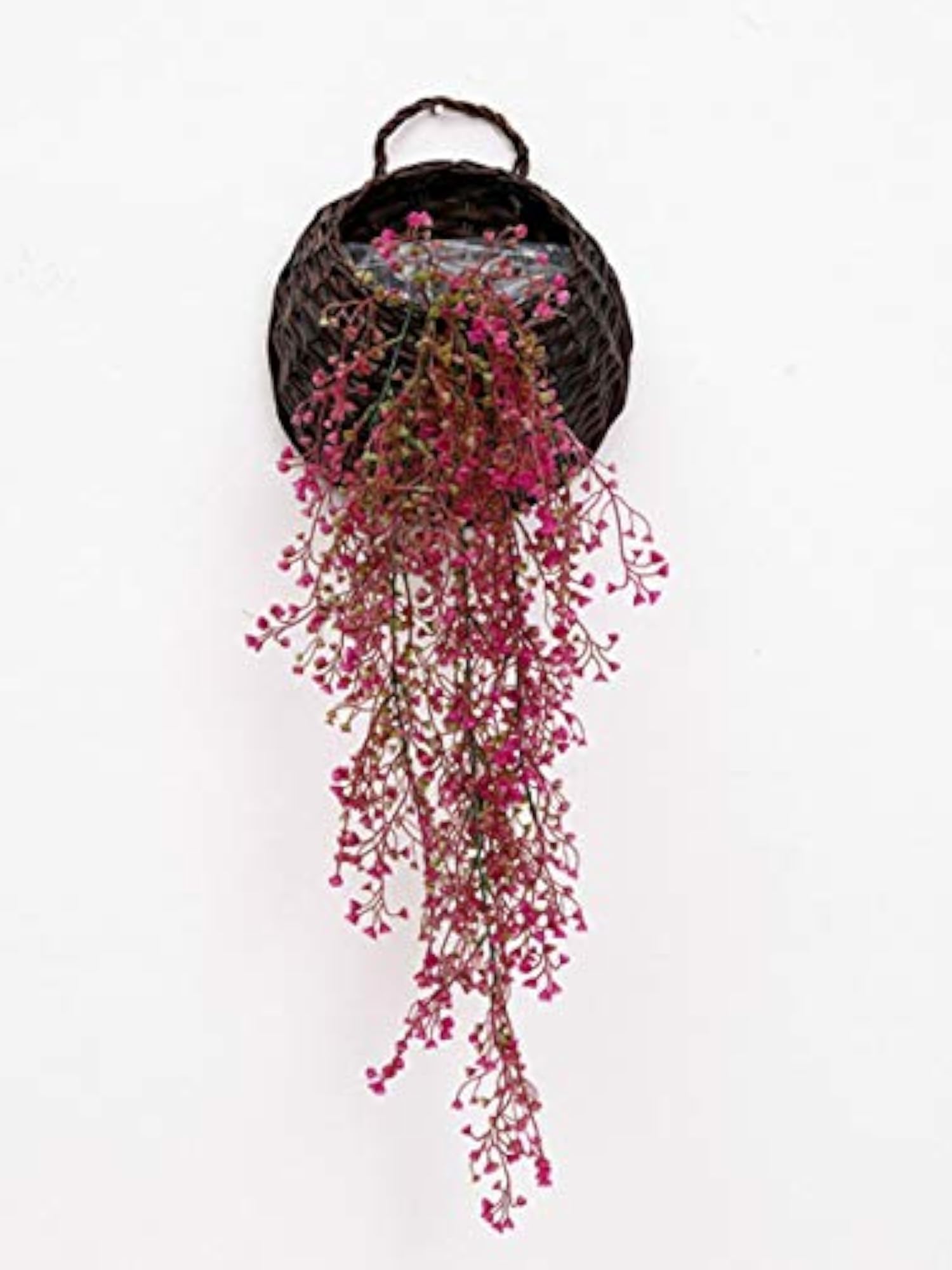 Artificial Hanging Creeper Plant, 70cm Maroon