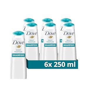 Dove Nutritive Solutions Daily Moisture Shampoo nourishes for smooth hair that’s up to 10x more resilient to daily damage* for dry hair 6x 250 ml