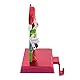Kurt S. Adler Kurt Adler Minnie Mouse Stocking Holder Strumpfhalter, Metall, Kunststoff, Farbe/Glimmer, Pink, 5in