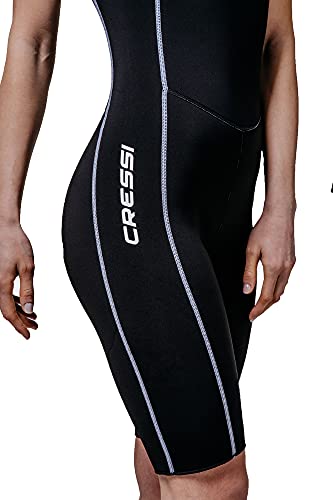 Cressi Base Layer Shorts Vest Lady 2.5mm - Unteranzug für Frau, Schwarz