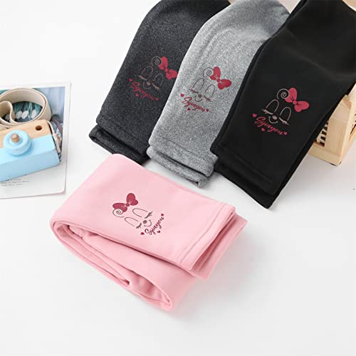 Girls Leggings Winter Fleece Lined Leggings Kids Soft Stretchy Pants Full Length Tights Thick Thermal Tights3