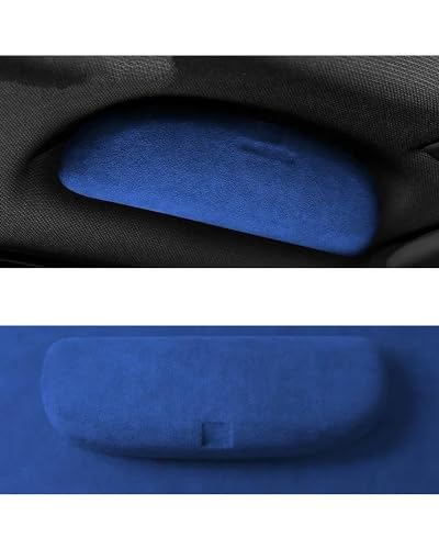 Étui à lunettes de soleil pour Cadillac en voyage - Rangement de toit bleu XT5 CT4 CT6