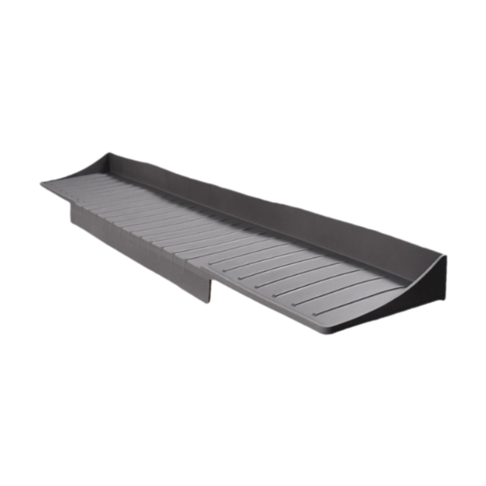 ATORSE Kitchen Silicone Draining Mat Draining Mat for Counter Bathroom Kitchen Sink Gray-picture-13
