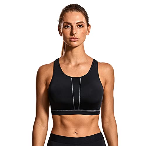 Brassière de sport coupe longue et dos nageur pour un maintien sans rembourrage