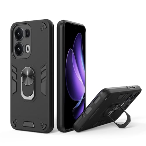 Image of NDCOM for Oppo Reno 13 Pro 5G Back Covers | Premium Oppo Reno 13 Pro 5G Cover | Stylish Protective Oppo Reno 13 Pro Back Cover | Ring Holder Case