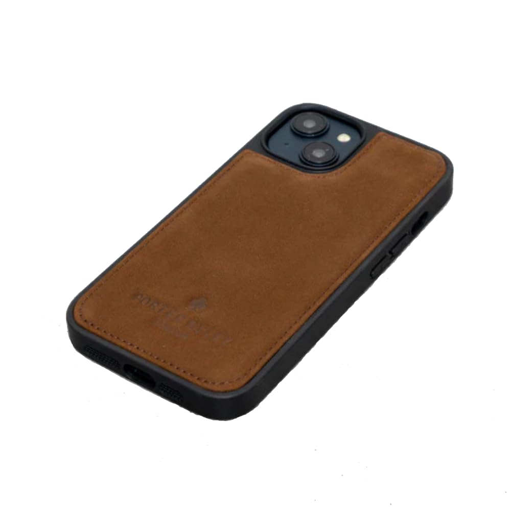Coque antichoc iPhone 16 en cuir véritable fin Porter Riley - 7