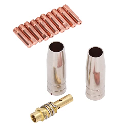 Welding Nozzle, Replacement Connector Rod 15AK Tip MIG MAG Weld Torch Consumables