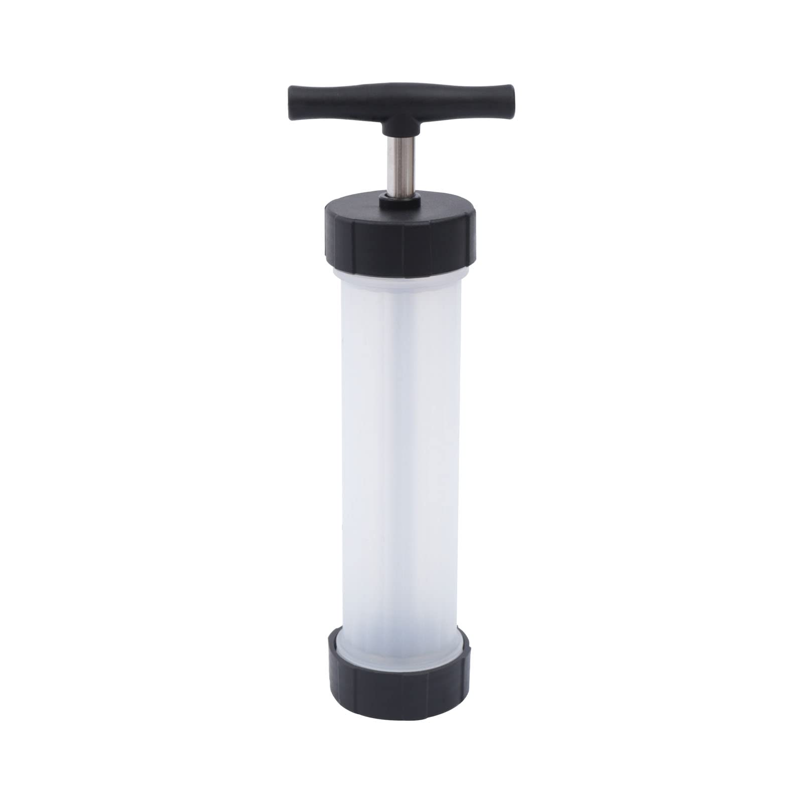 Máquina de rellenar salchichas, 3 l, picadora de carne, jeringa para salchichas, prensa manual para embutidos, jeringa de salchichas de acero inoxidable, prensa para salchichas con abrazadera de mesa
