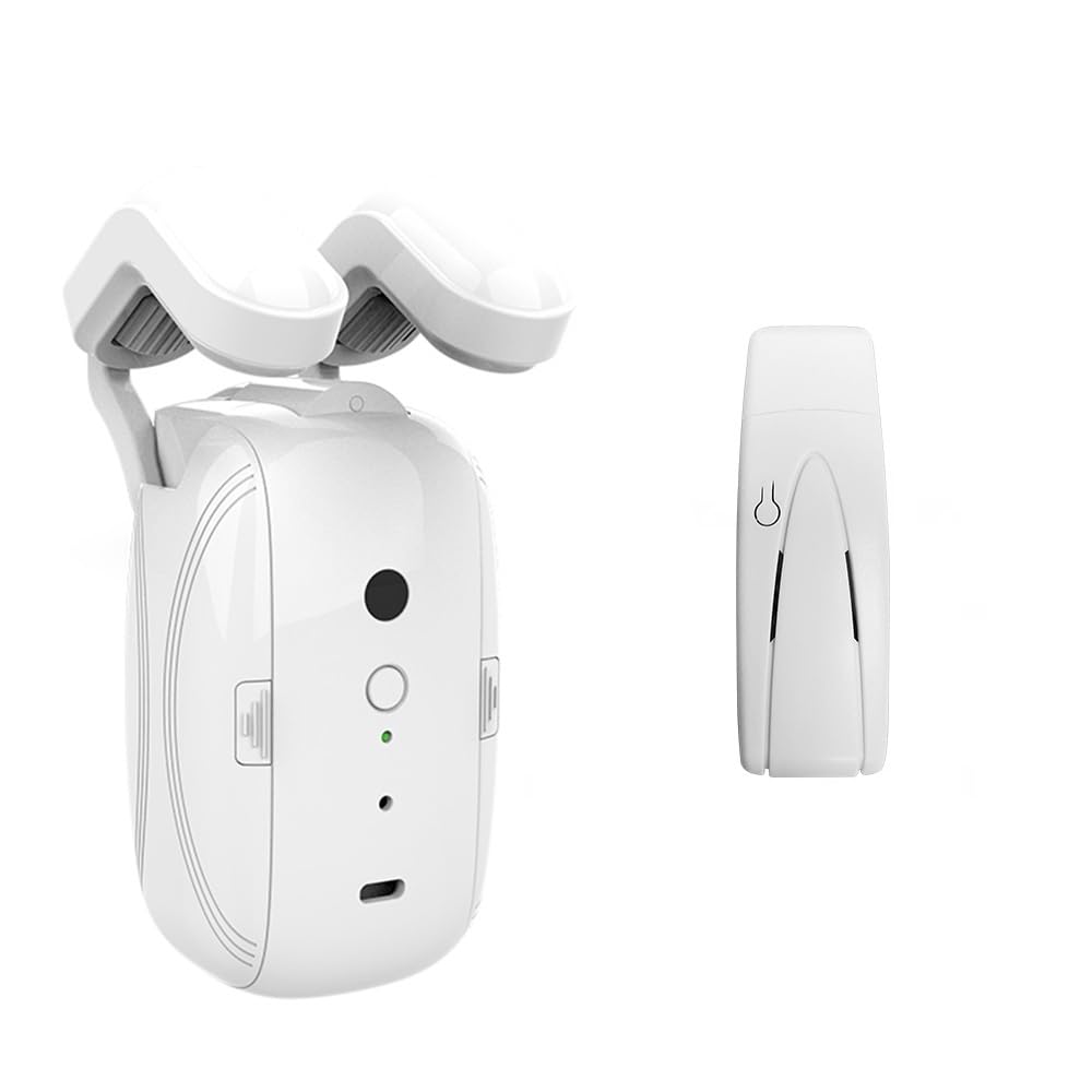 NogrAx Electric Curtain Opener for Smart Home Gadgets, Automatic Compatible with Window Pole Blinds Accessories switch bot hub devices with Timer (wifi,2pcs)