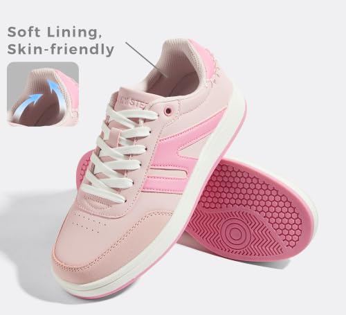 Image of LUCKY STEP Women Retro Gum Sole Fashion Sneakers