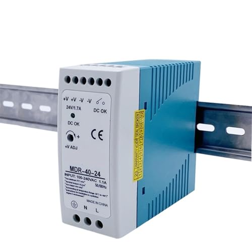 Alimentation de commutation MDR-60-12 pour rail DIN AC DC 12V