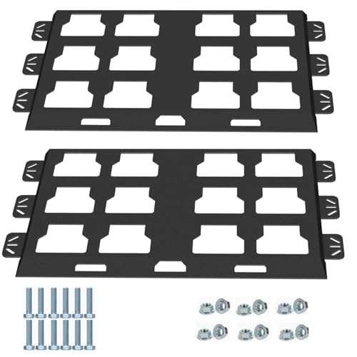 Metal Mounting Plate with Lock Feature