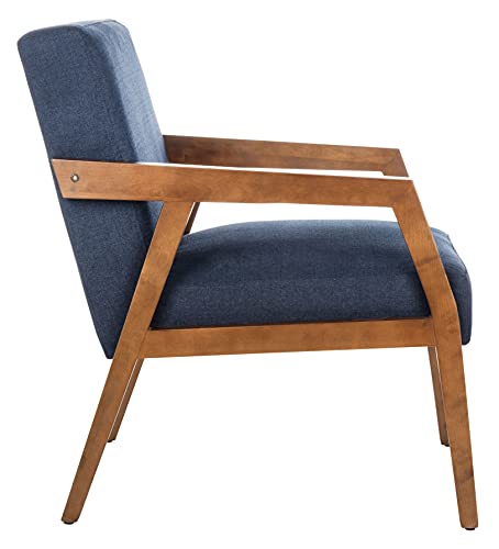 Sillón Plegable Tela Azul marino miniatura 5