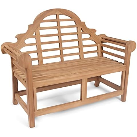 Marlborough Teak 4ft Lutyens Garden Bench Cover