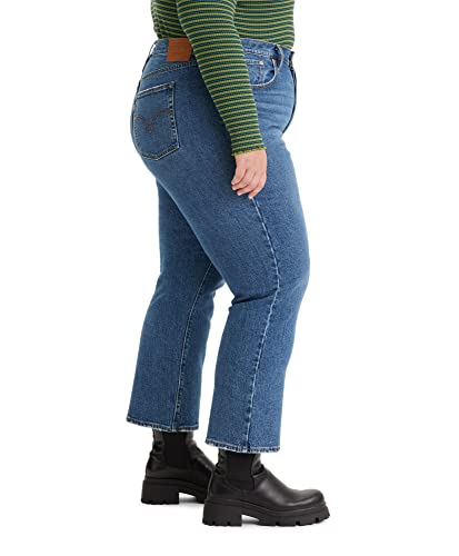 Levi's Women's Premium Plus-Size Ribcage Straight Ankle Jean2